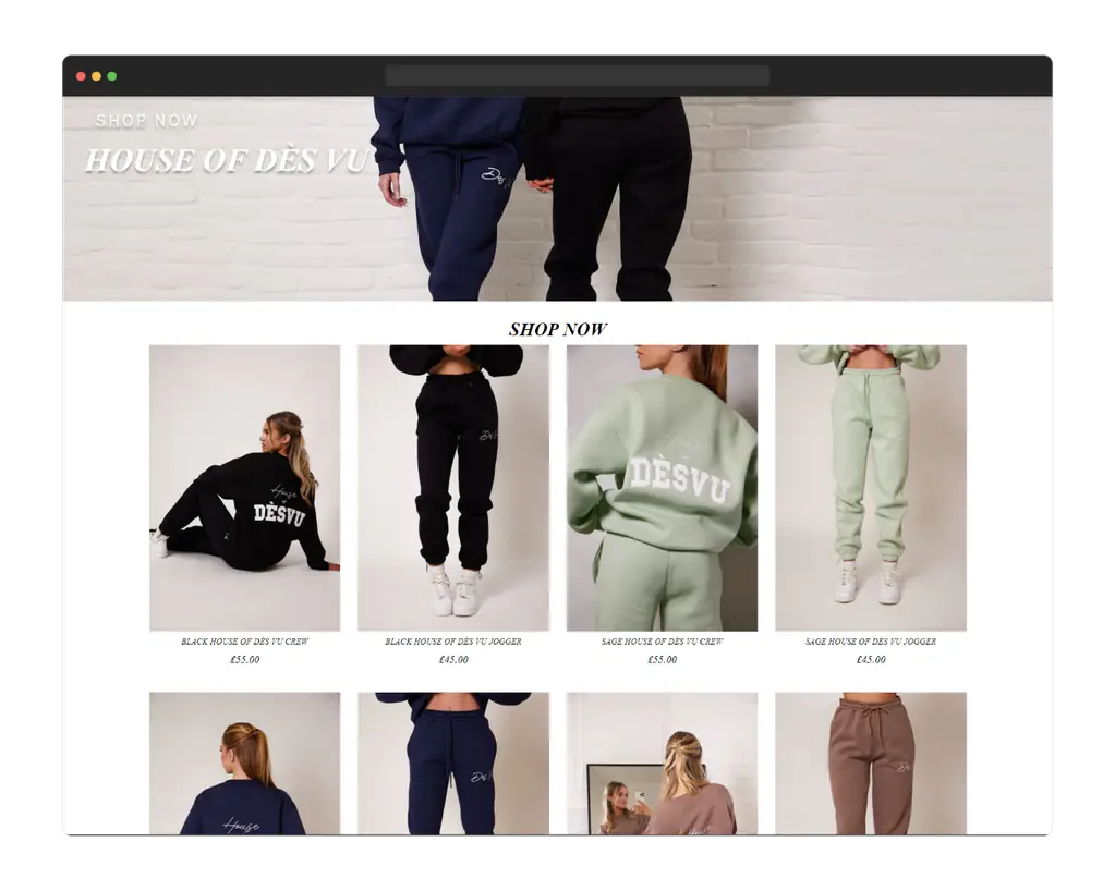 Project Screenshot 2 ~ DÈS-VU by oContis Studio - Creative Ecommerce Consultancy