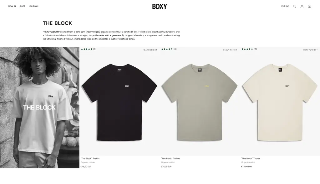 Project Screenshot 1 ~ BDXY Studio by oContis Studio - Creative Ecommerce Consultancy