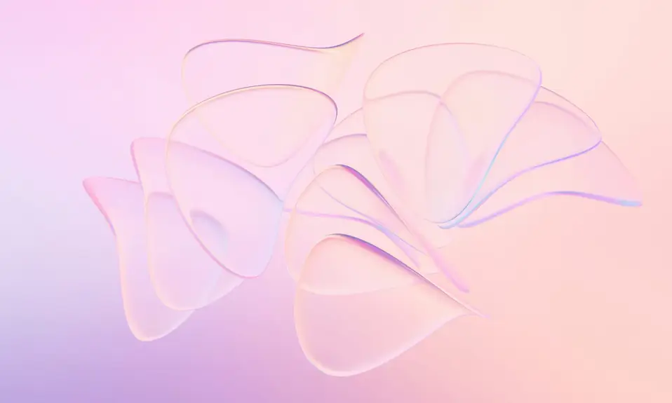Translucent pastel shapes layered over a pale field, suggesting a polished Shopify admin surface that still needs a click inventory