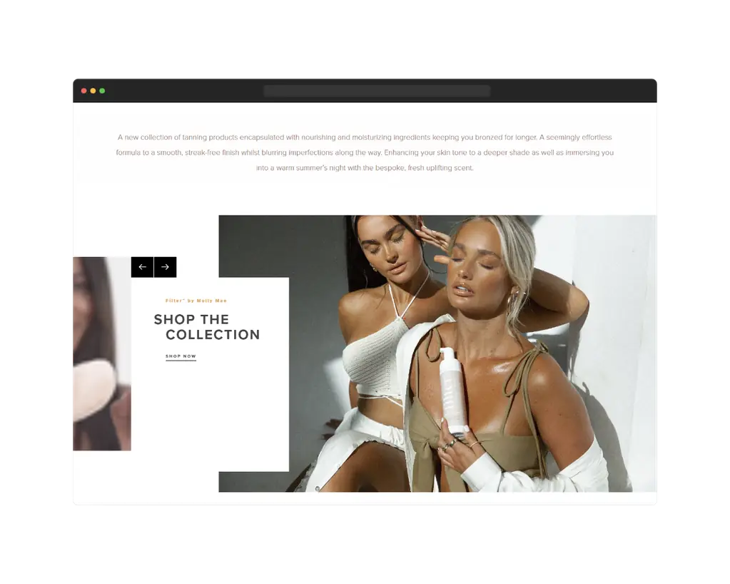 Project Screenshot 1 ~ Filter by oContis Studio - Creative Ecommerce Consultancy