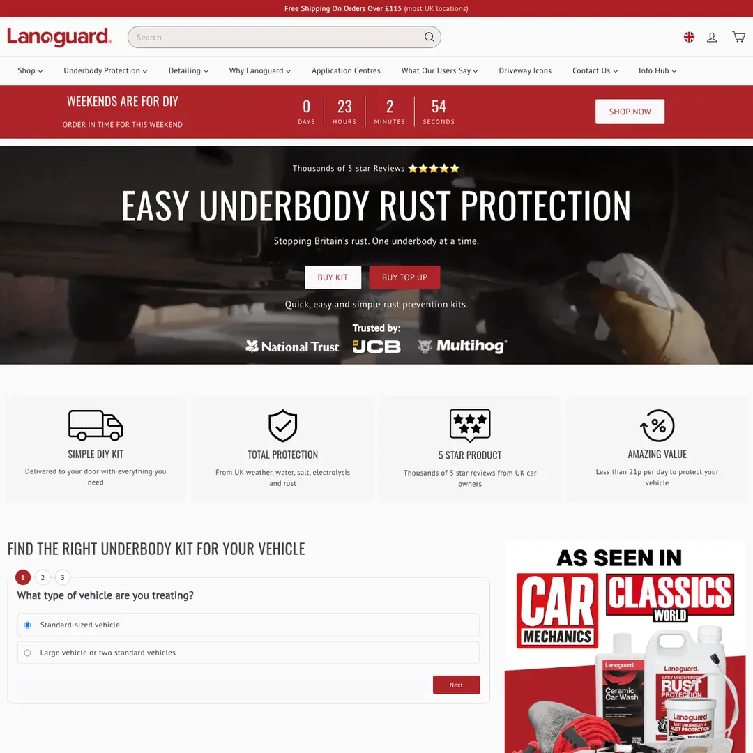 Lanoguard homepage ~ oContis Studio