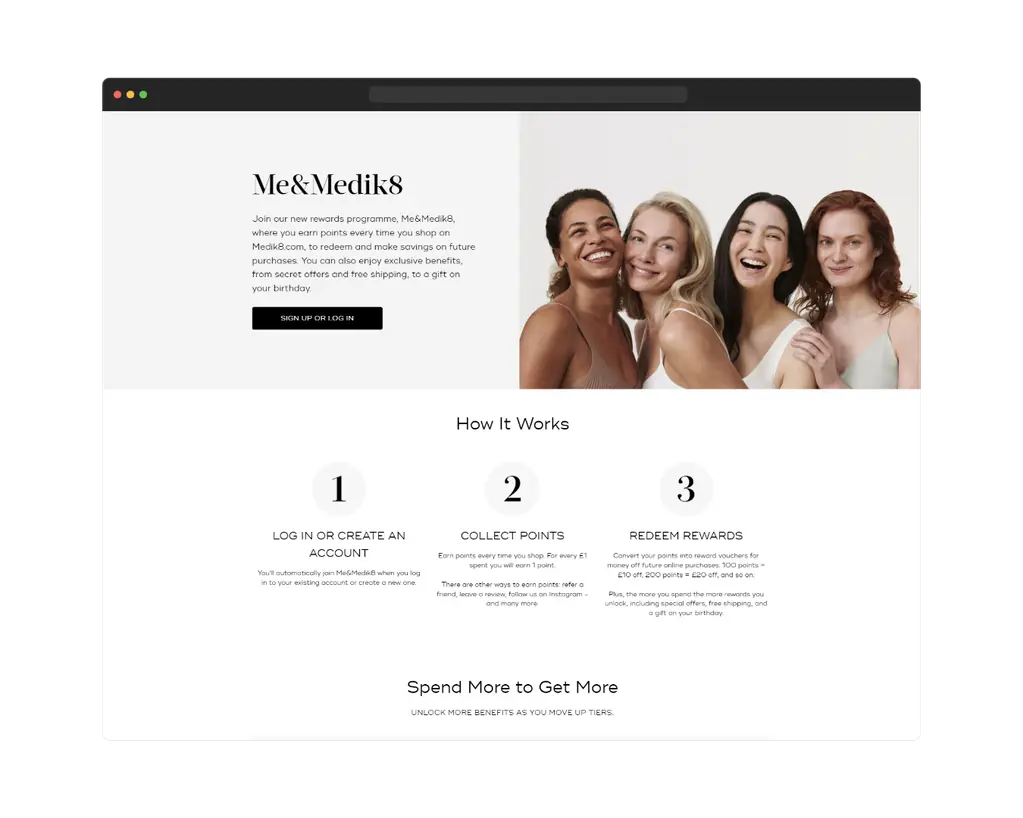 Project Screenshot 2 ~ Medik8 by oContis Studio - Creative Ecommerce Consultancy