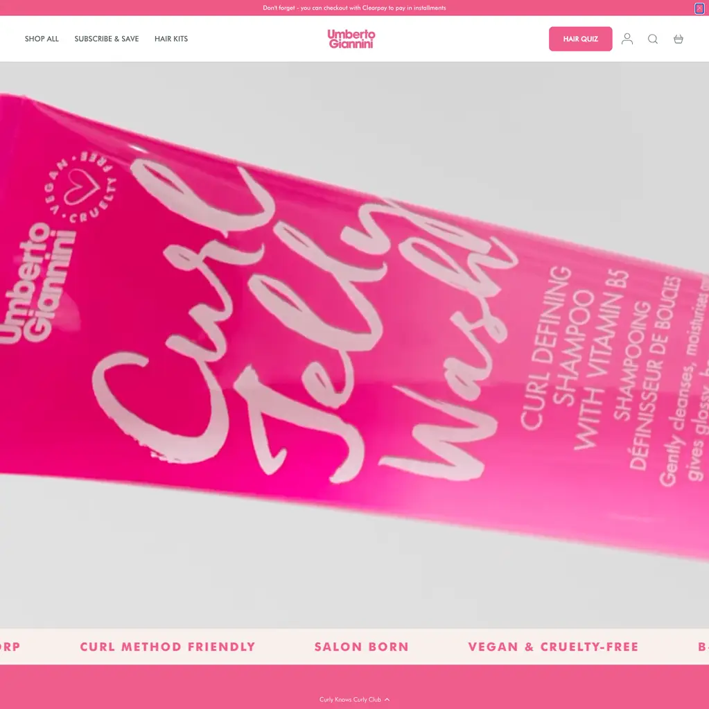 Homepage ~ Umberto Giannini by oContis Studio