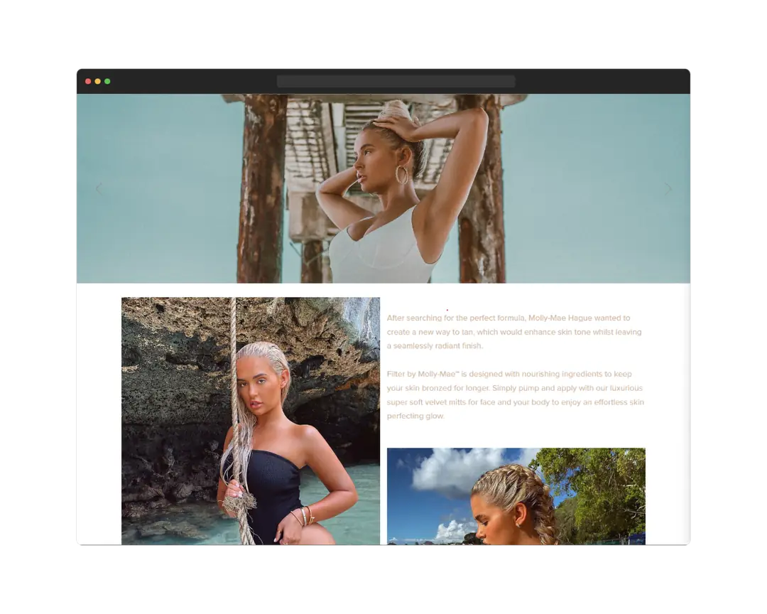 Filter by Molly-Mae collection ~ oContis Studio