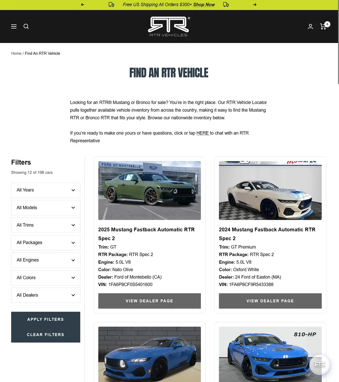 Centralized Dealer Inventory