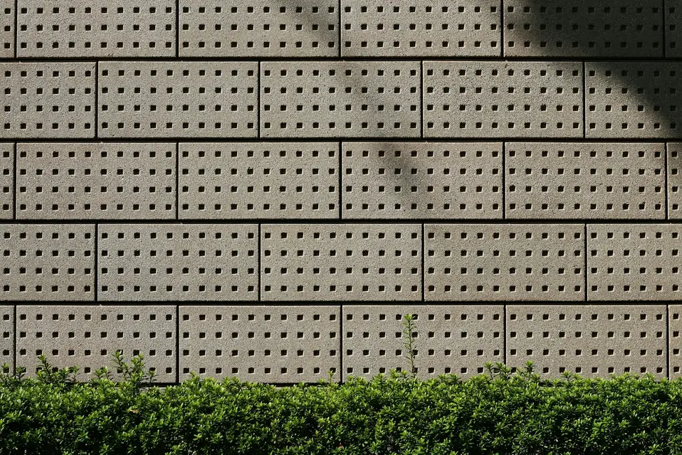 Concrete barrier blocks preventing access, representing production data isolation for AI connectors