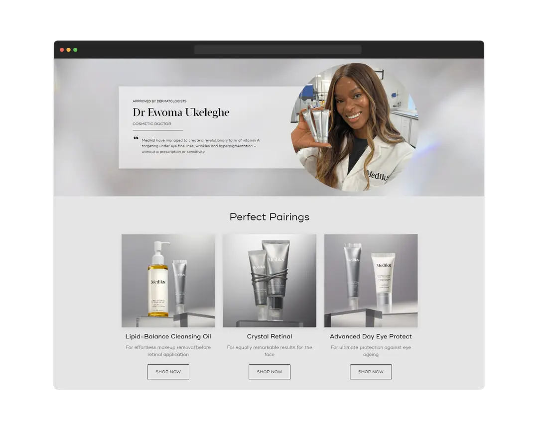 Medik8 product experience ~ oContis Studio