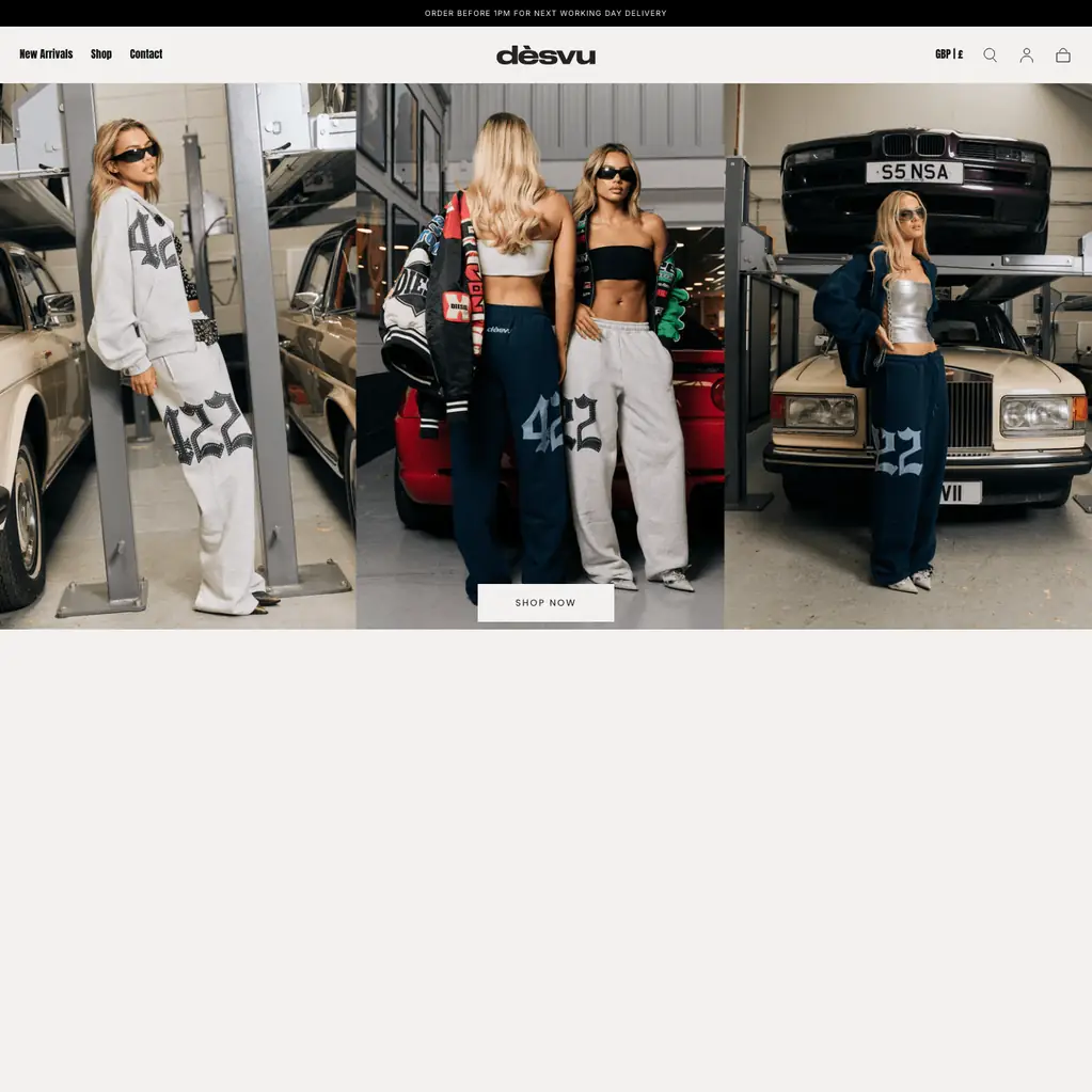 Homepage ~ DÈS-VU by oContis Studio