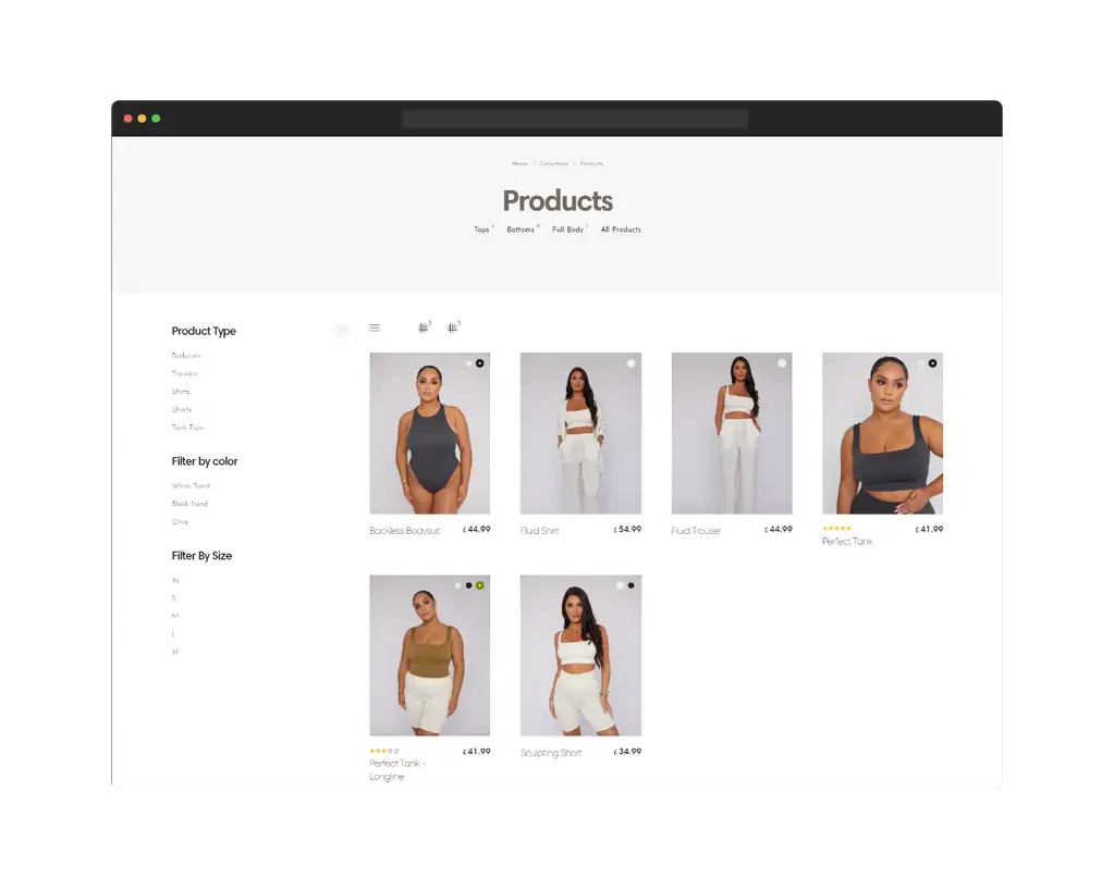 Project Screenshot 1 ~ Revr by oContis Studio - Creative Ecommerce Consultancy