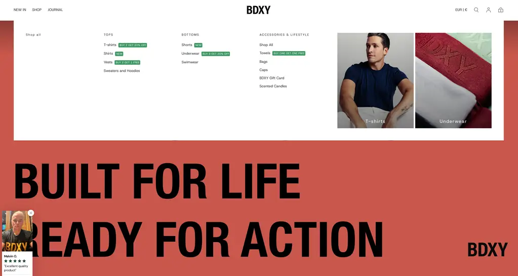 Project Screenshot 3 ~ BDXY Studio by oContis Studio - Creative Ecommerce Consultancy