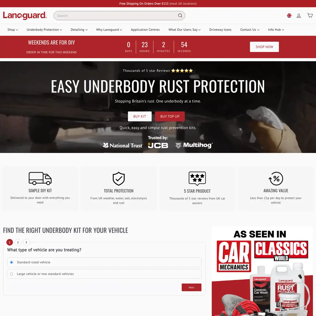 Lanoguard homepage ~ oContis Studio