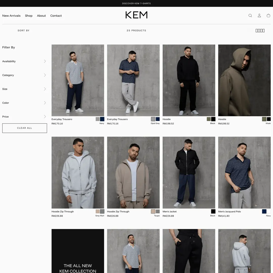 Products collection ~ Kem Collection by oContis Studio
